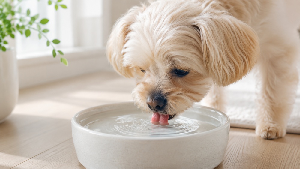 ペットの暮らしで使う水のイメージ